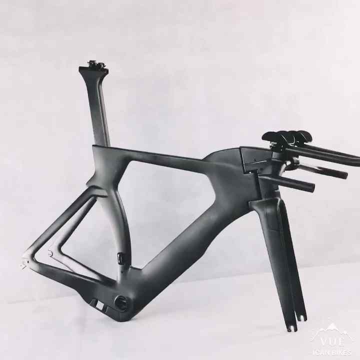 IcanカーボンロードバイクフレームTTトライアスロンバイクタイム