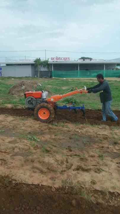 18HP Farm Hand Held Walking Tractor - High Productivity