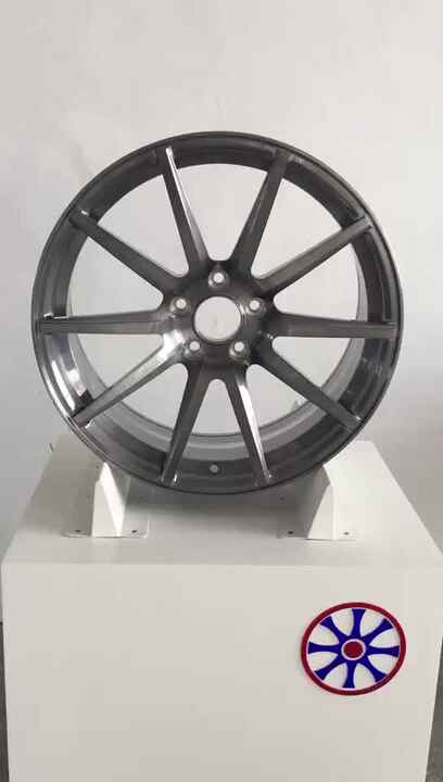 クラシック鍛造10スポークアルミホイール 6x139.7 20インチ グレー