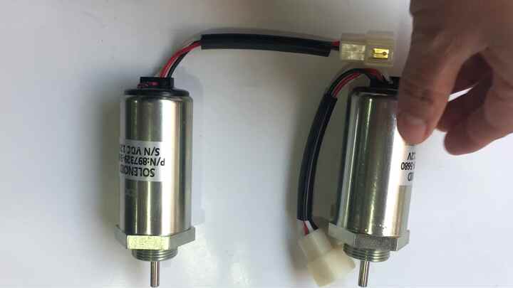 EX35U EX27U ZX50U ZX40U Excavator Main Pump Parts Solenoid Valve