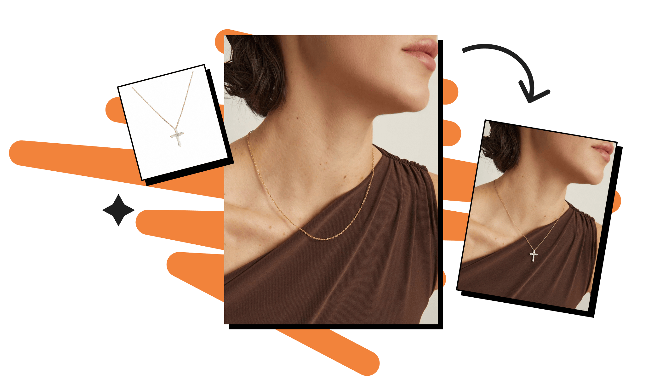 Реалистичная примерка ожерелий с правдоподобной физикой