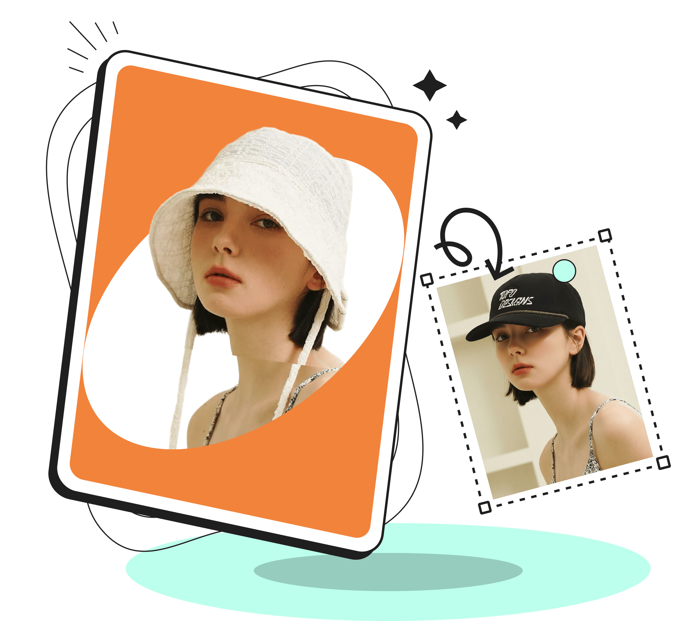 Виртуальная примерка шляп