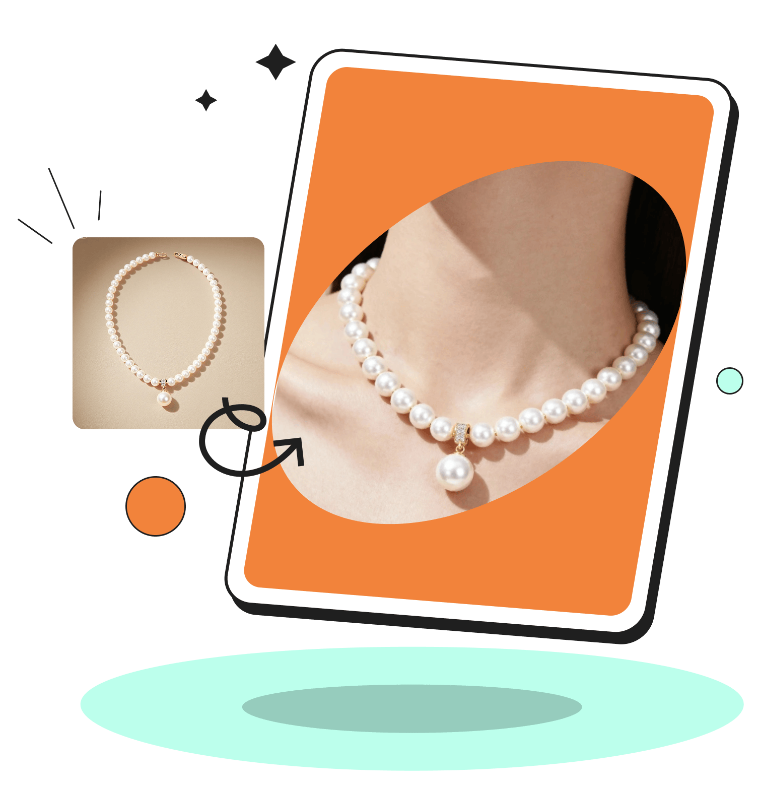 Essai De Colliers Virtuel