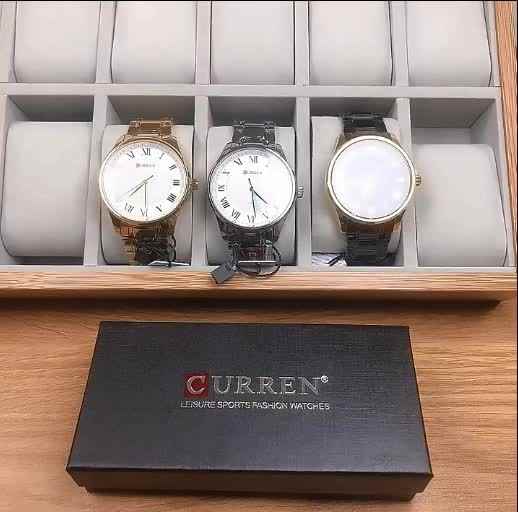 CURREN 8409 - Classic Casual Watch for Men - Stainless Steel