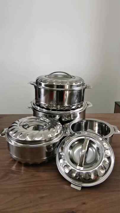 Stainless Steel Cookware Sets Keep Food Warm Efficiently