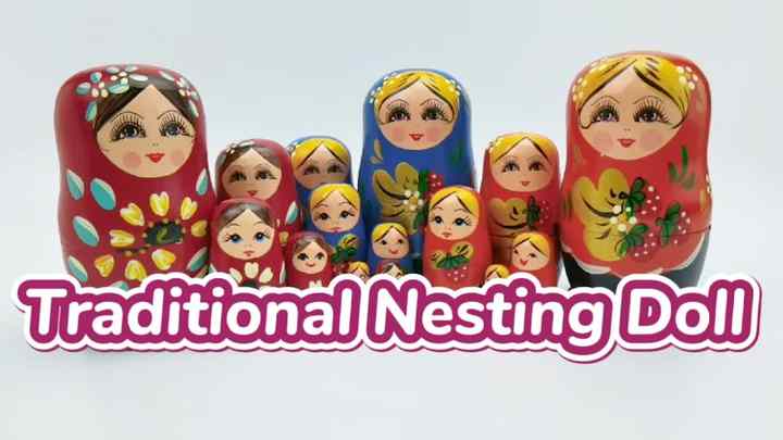 PUCKY マトリョーシカ人形 PUCKY マトリョーシカ人形