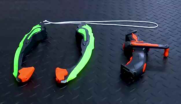 TOSSIT Gioco di Freccette a Ventosa in Silicone, Starter Pack, Viola Verde