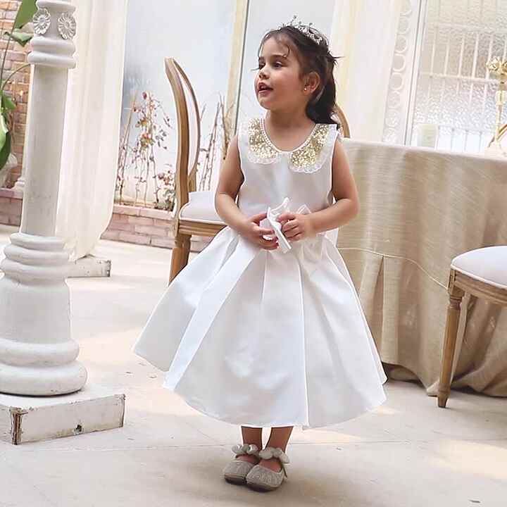 MQATZ Toddler Girl Baptism Dress L2051XZ Princess Wear
