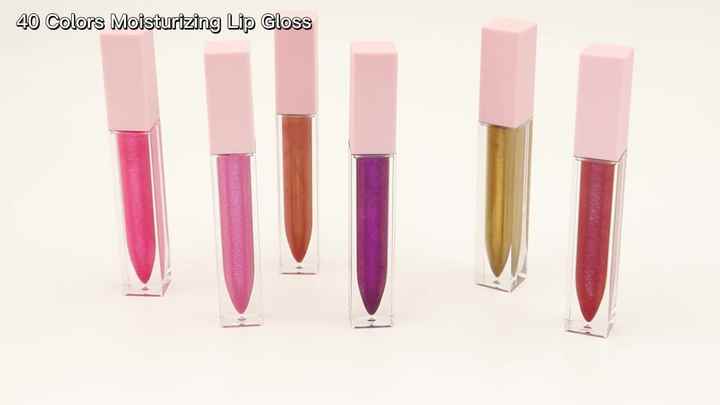 Wholesale High Shine Lip Gloss Wholesale Cosmetics Lipgloss Private Label  Shimmer Lip Gloss From m.
