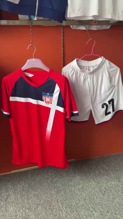 Shop Our Wholesale Football Shirt Set Quick Dry Breathable