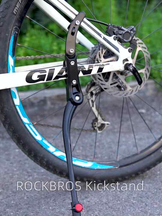 Stable Bike Support with ROCKBROS Adjustable Side Mount Stand