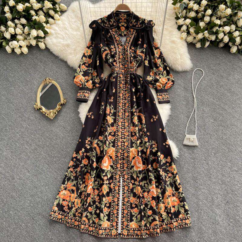 floral maxi dress spring Taylor Floral Maxi Dress