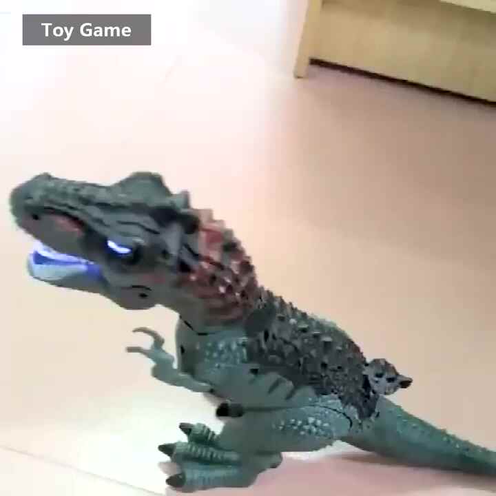 ジャッコトイズ リアルなスピノサウルス 開口走行恐竜 電動恐竜