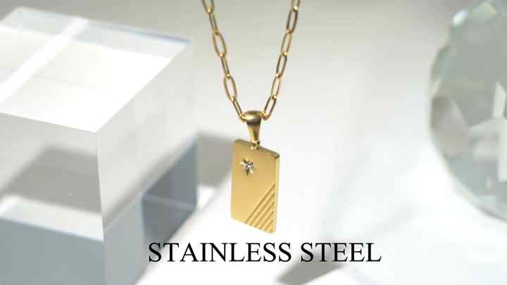 Personalized Stainless Steel Skull Pendant Necklace for Men, OEM