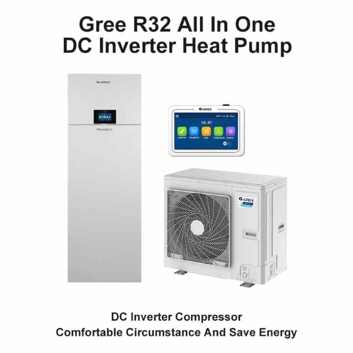 Pompe à chaleur air eau Versati III Split 3IGR5191/3IGR5162 8 kWatts Monophasé Gree