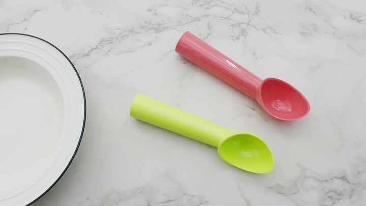 Cucchiaio da 10 pezzi in plastica sensibile alla temperatura che cambia colore Cucchiaio da yogurt cono gelato Cucchiaio da dessert colorato confezionato in modo indipendente  15