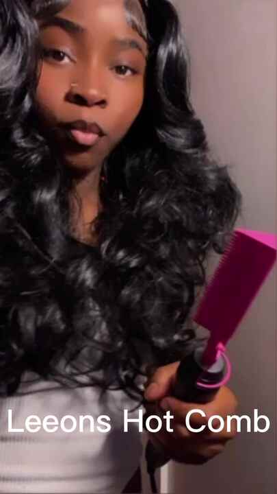 Hot Comb Electric Wig Pressing Comb Anti-Scald Straightener