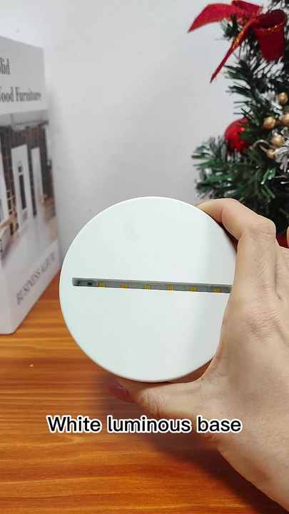 3D Creative Visualization Lamp - 30000 Hours of Light