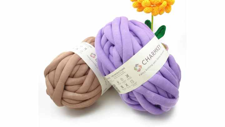Chunky Yarn Giant Wool Yarn Super Soft Washable Arm Yarn Super - Main Image
