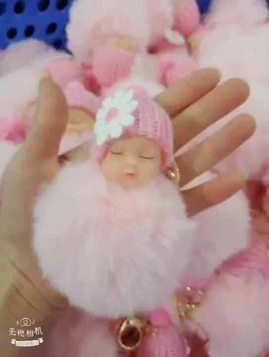 Porte-clés Lapin En Peluche - Lot De 3 Pièces, Environ 6x5 Cm - Pour Enfants, Neufs Avec étiquettes
