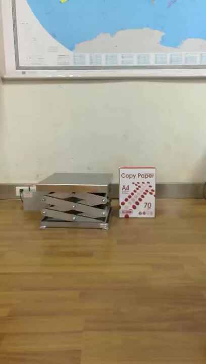 ZX Mini Stainless Steel Scissors Lift Table for Lab
