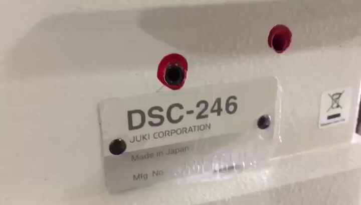 真新しいJukis Dsc-246ミシン,大きなフック付きミディアムからヘビー