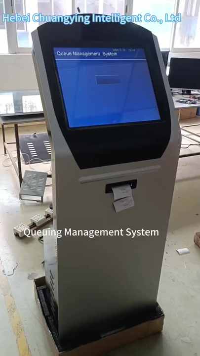 Wireless Touch Screen Queue Management System, Hospital Bank