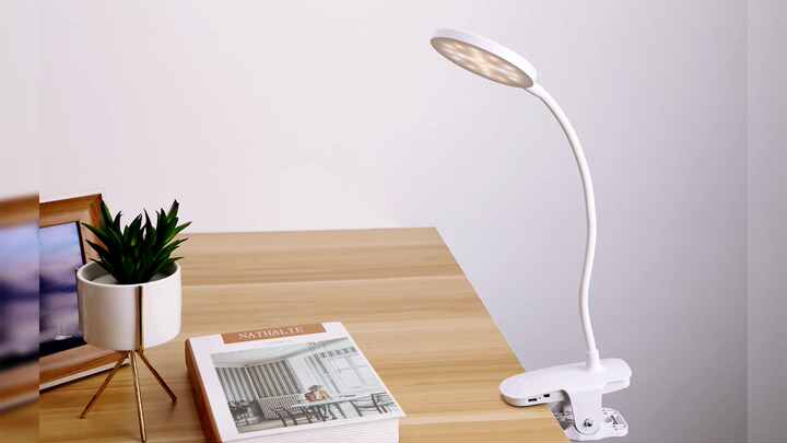 Rechargeable Led Clamp Desk Lamp With Usb Port Oem Wholesale