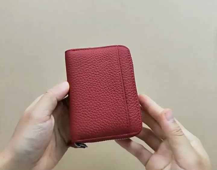 Genuine Leather Designer Cloth Luxury Fashion Women's Wallet Purse