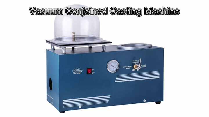 Hot Selling 2L Jewellery Vacuum Investing Casting Equipment Lost Wax Vacuum  Cast Machine Mini Jewelry Vacuum Casting Machine