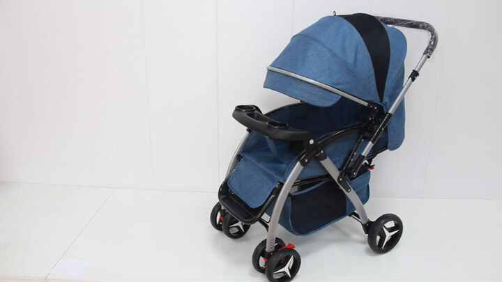 Real Factory Fabric Pram 3in1 Baby Stroller Foldable