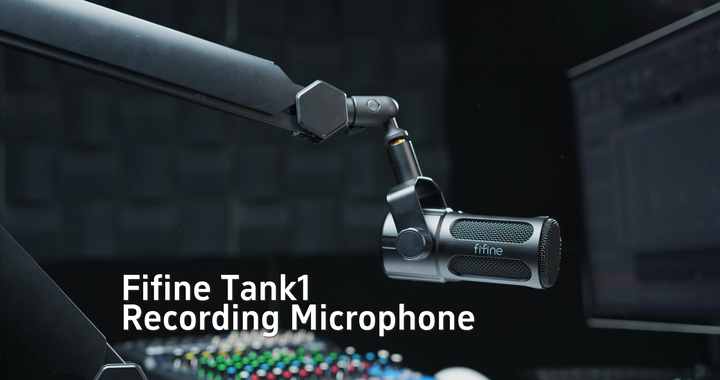 Fifine Tank1 ローカットミッドブーストスイッチ搭載オールメタル