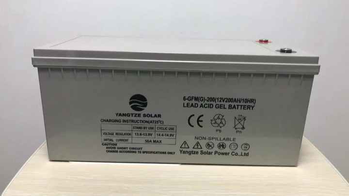 Yangtze Power 12V 200ah Solar Battery Backup System - China Solar