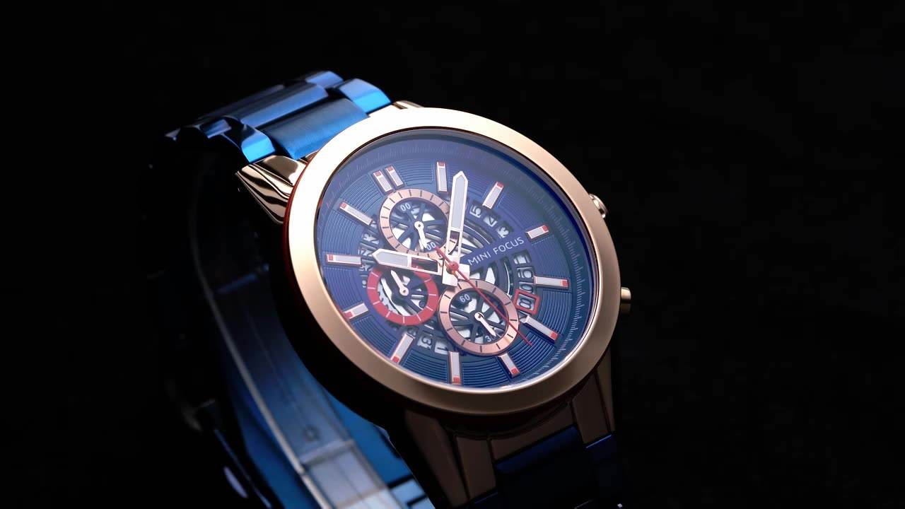 MINI FOCUS Men's Watch - Stylish Stainless Steel Timepiece