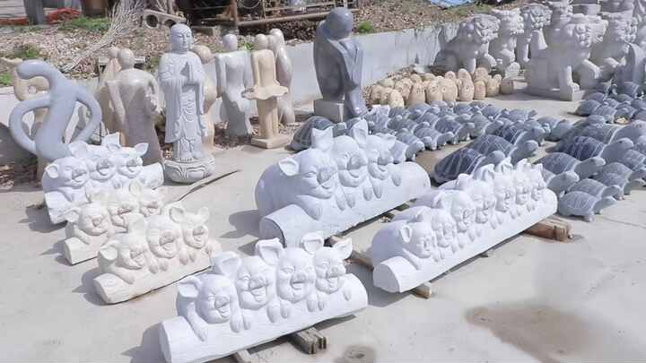 100%手彫りの特注サイズ屋外伝統的な白鳥の像石彫刻| Alibaba.com