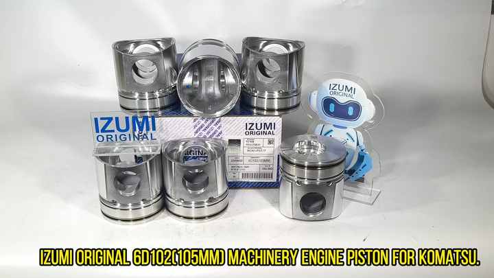 その他 samesennpai IZUMI Original SAA4D95LE-5 Pistons for KOMATSU Engines