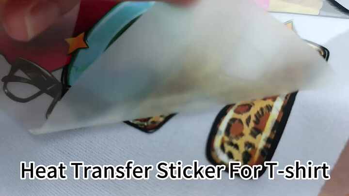 No Minimum Ready to Press Heat Transfers Dtf Iron Stickers Custom