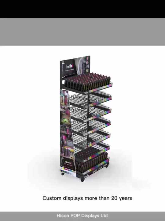 Customizable Spray Paint Display Racks - Promote Your Merchandise