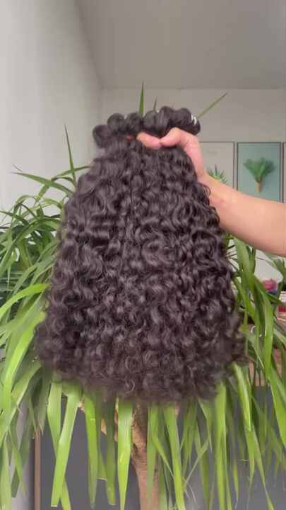 Grade 12A Super Double Drawn Curly Hair Bundles - Best Quality