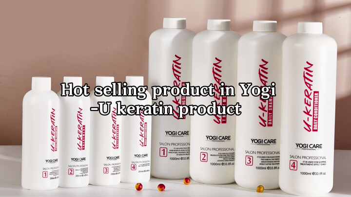 YOGI 1000ml Keratin Shampoo for All Hair Types - Moisturizing