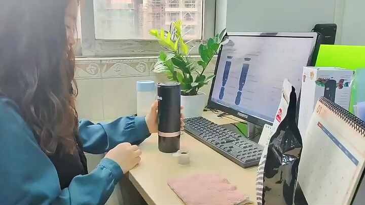 Mini Coffee Maker for Desk Portable Espresso Solution
