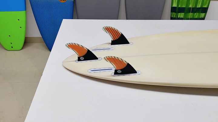 【 fin design】ボンガDa Fade 7.0 フィン Custom Carbon Fiber G7 Surfboard Fins Tri Set for Customized