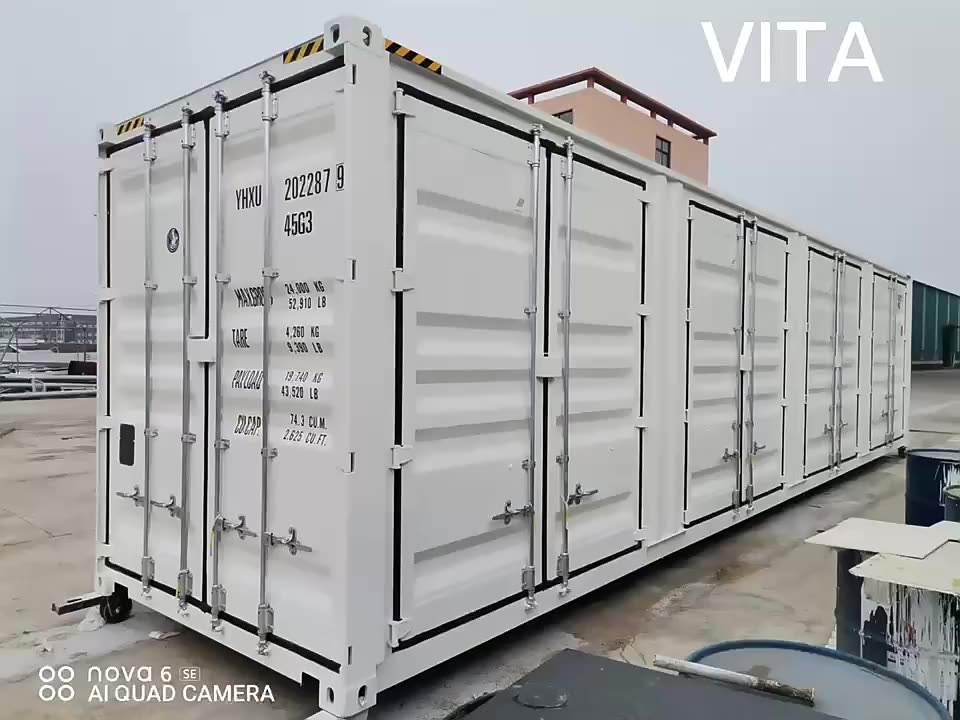 40 Foot Shipping Container with Side Doors - Price & Details