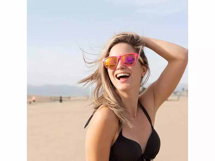 High Quality Lentes De Sol Bambu Wood Recycled Plastic Pc