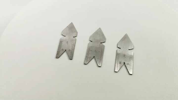 Stainless Steel Fishtail Center Gauge Screw Thread Lathe Cutting Tool For Quick Comparison 2 - View #3