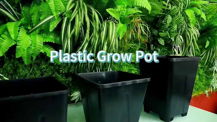 Chinese Supply Plastic Flower Pots 40 Liter Round Blueberry Grow Container  for Peru