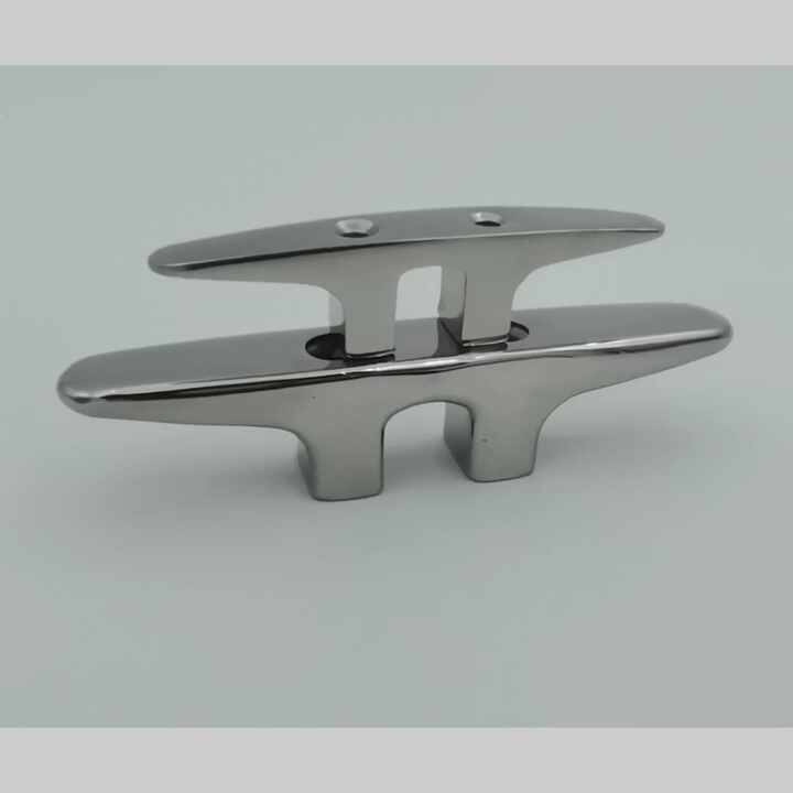 ISURE MARINE Stainless Steel 6" Boat Cleat Polished Finish Marine ...