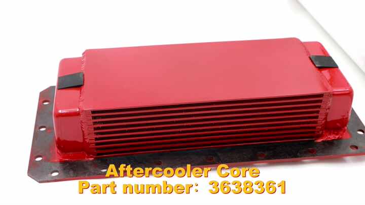 KTA38 QSK38 Engine Aftercooler Core 3638312 3866152 3638361