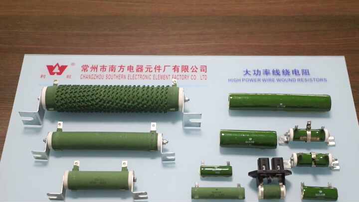 Resistore Fisso a Filo Avvolto in Ceramica per Tubo Corrugato Resistore Fisso a Filo Avvolto in Ceramica per Tubo Corrugato