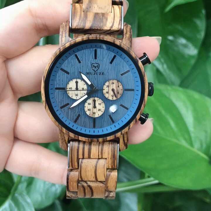 New Fashion Walnut Watches with Natural Wood Top Brand Luxury